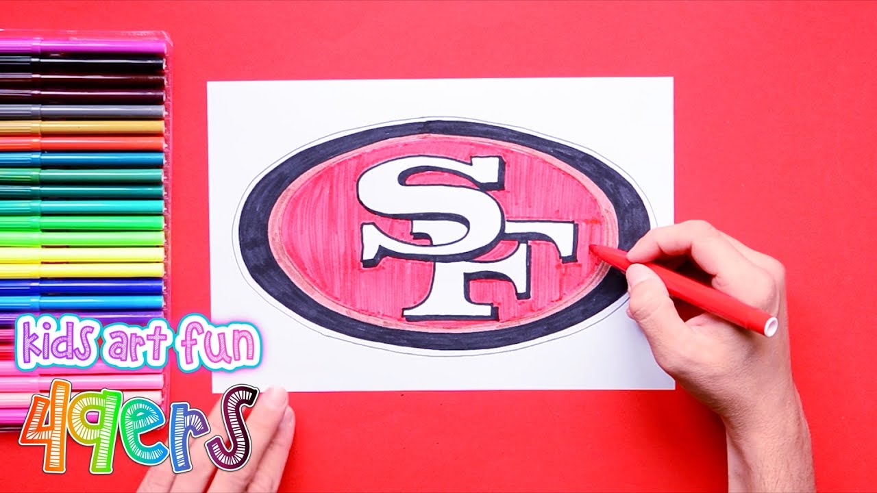 1280x720 How To Draw And Color The San Francisco 49ers Logo