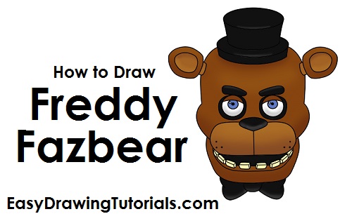 500x315 To Draw Freddy Fazbear