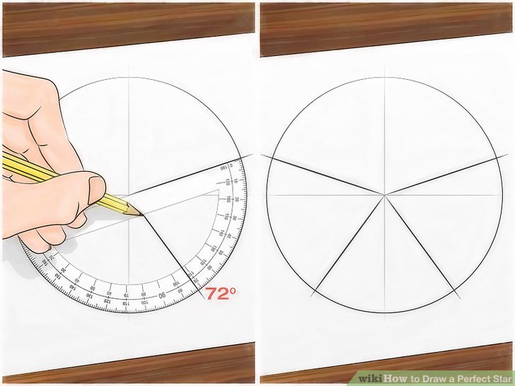 728x546 How To Draw A Perfect Star 13 Steps (With Pictures)