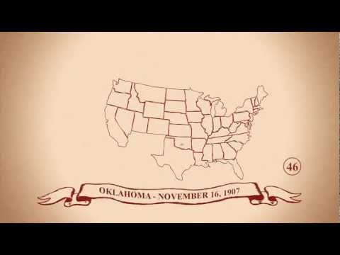 480x360 Cool Animation Of The 50 States In Order Of Statehood In 3min