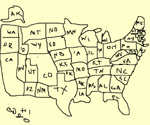 300x250 All 50 United States, From Memory