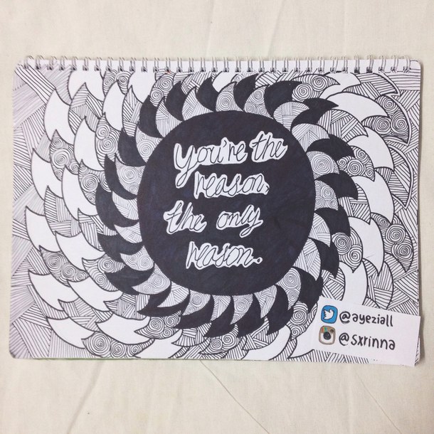 610x610 The Only Reason Lyrics Doodle