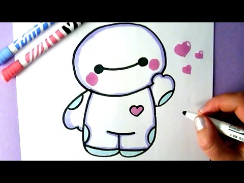 480x360 How To Draw Cute Hello Baymax