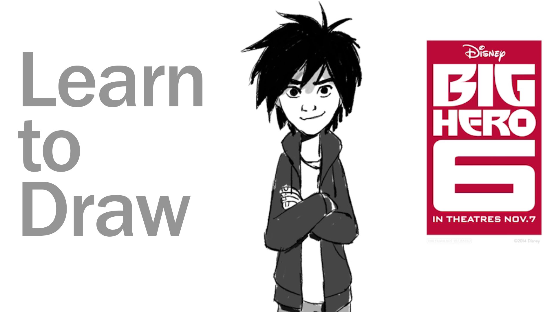 1920x1080 How To Draw Hiro Hamada From Big Hero 6