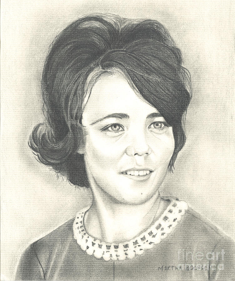 752x900 The 60's Drawing By Martha Booysen