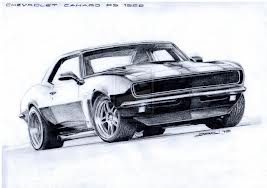267x188 1967 Camaro Drawing