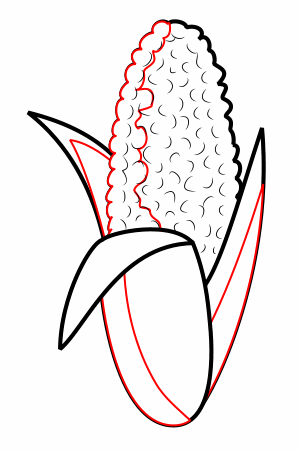 300x450 Cartoon Corn