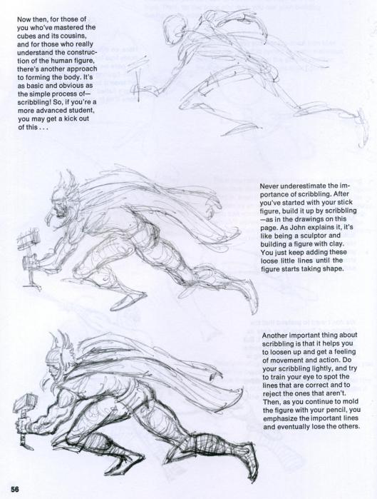 529x699 The Figure According To John Buscema Drawing Lessons, Figure