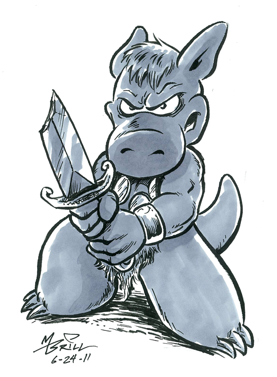 560x760 The Brillustrator The Aardvark Cometh!