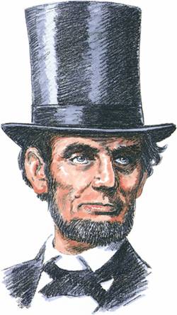 250x446 John King As Abraham Lincoln