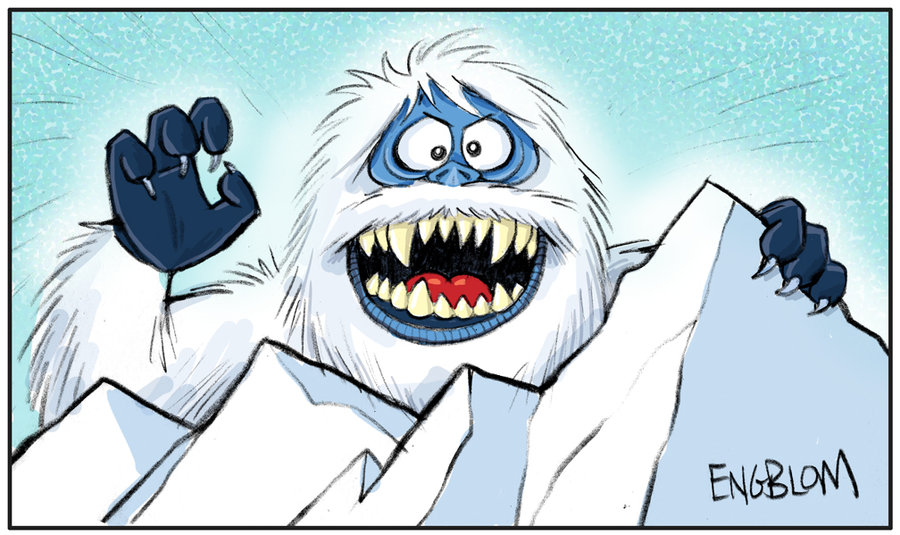 Abominable Snowman Printable