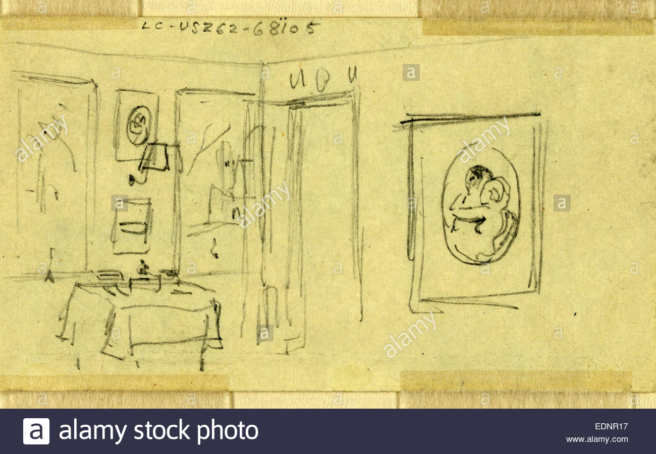 1300x901 Room Interior In Abraham Lincoln's Home, Springfield, Illinois