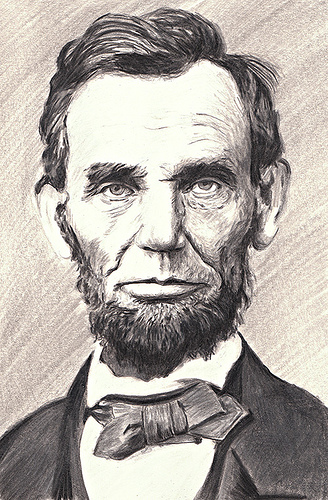 Abraham Lincoln With Hat Drawing at GetDrawings | Free download