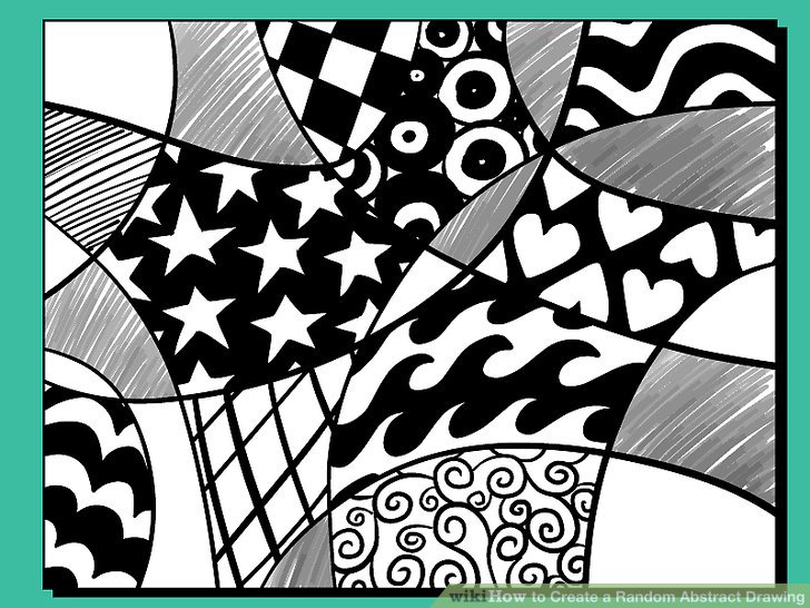 728x546 How To Create A Random Abstract Drawing 11 Steps (With Pictures)