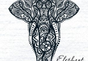 300x210 Abstract Elephant Drawing