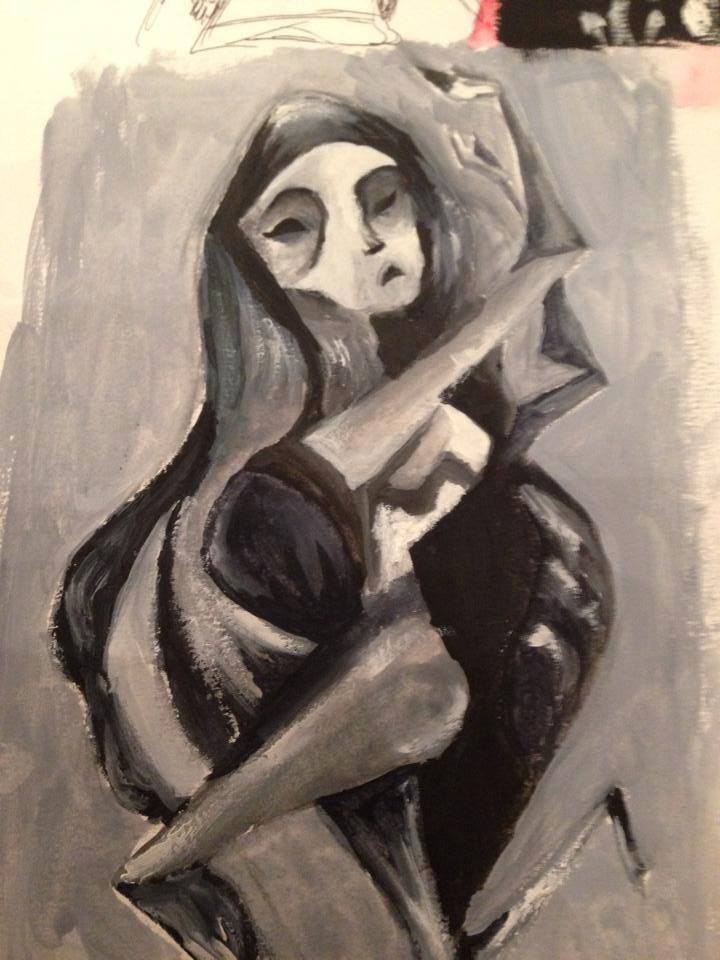 720x960 Abstract Figure Drawing