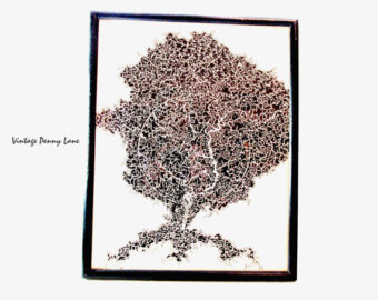 340x270 Ink Tree Drawing Etsy
