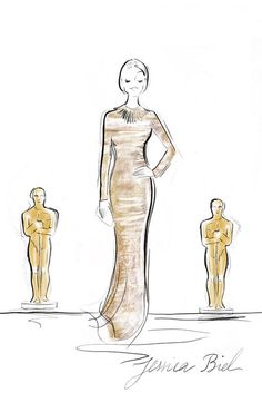 236x353 Oscars 2017 Die Oscar Illustrationen Von Kera Till