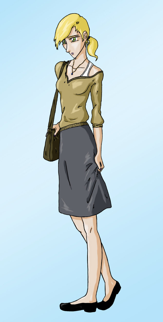 635x1257 I Felt Like Drawing A Girl By Littlenene