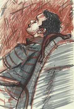 236x349 Life Sketch Of Accountant On Bus By Kaitlyn Fuchs My Sketches