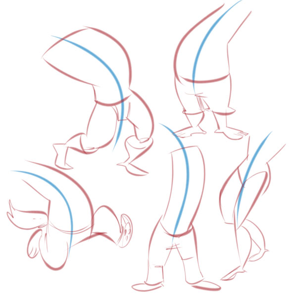 600x600 Quick Tip The Line Of Action, Make Your Character Poses More Dynamic!