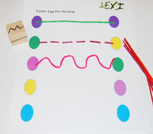 500x439 Easter Pre Writing And Fine Motor Activity For Preschoolers