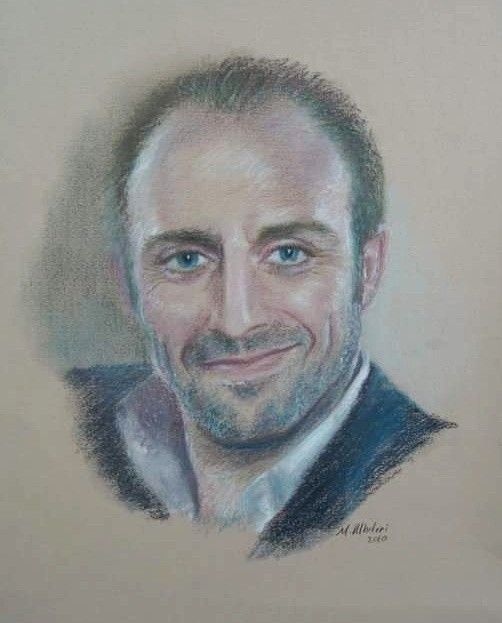 502x623 Pastel Pencil Drawing Of Turkish Actor Engin My Work