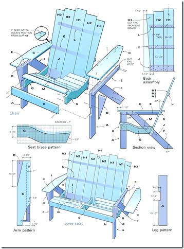 Adirondack Chairs Drawing at GetDrawings | Free download