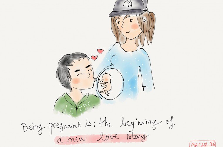 759x500 This Woman Captures Her Pregnancy Through A Series Of Adorable