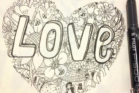 535x357 Creative Doodling For Adults