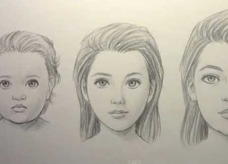 450x323 Draw Babies Teens Adults