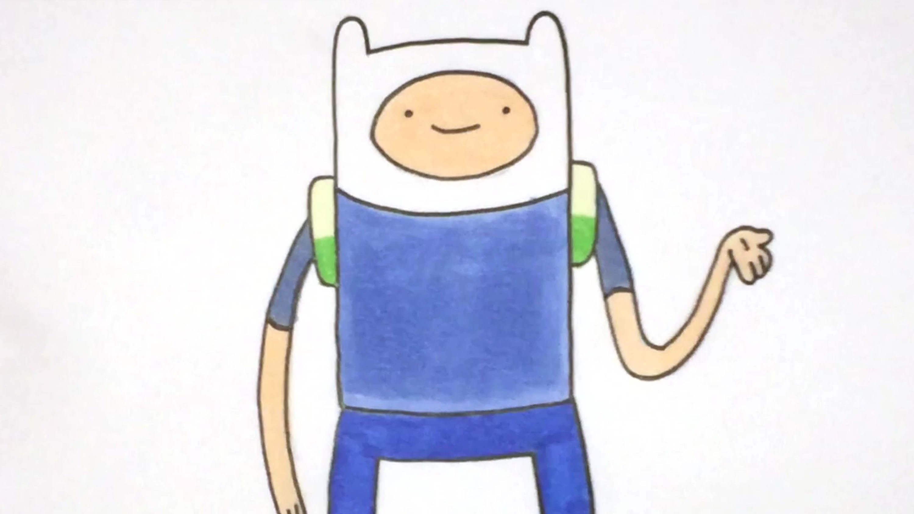 3000x1688 How To Draw Finn [Adventure Time] Drawing Tutorial