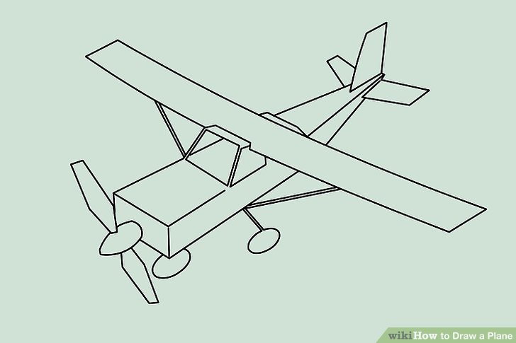 728x485 4 Ways To Draw A Plane