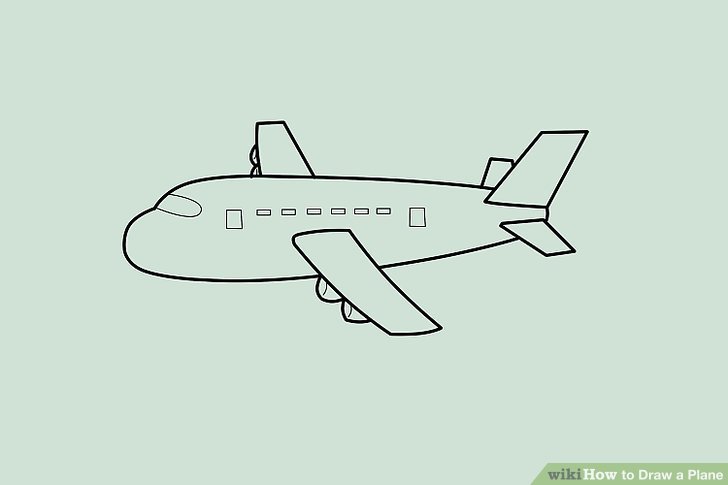 728x485 4 Ways To Draw A Plane