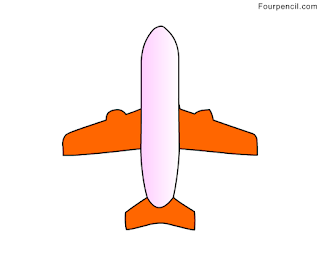 320x256 Fourpencil How To Draw A Aeroplane For Kids