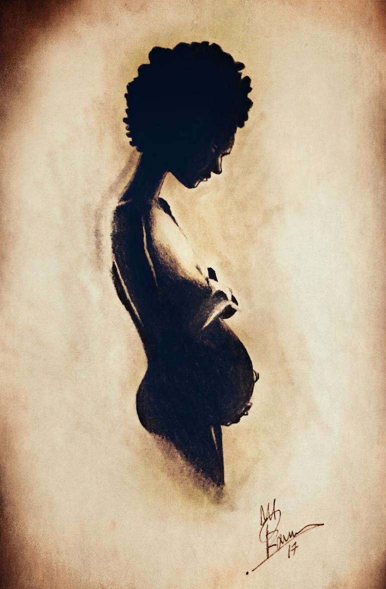 770x1174 Saatchi Art Mama Africa Drawing By Carlos Romano