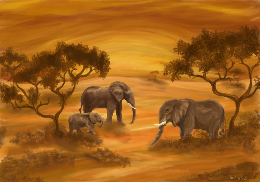 900x630 African Landscape By Sarkany86