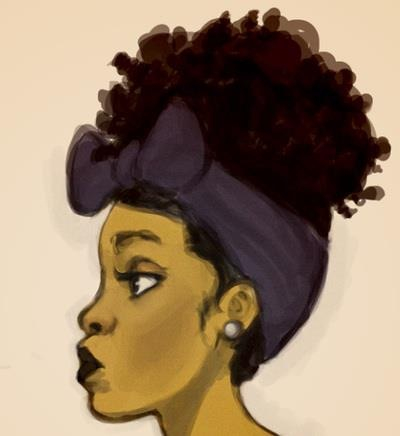 400x436 35 Images About Afro Artwork On We Heart It See More About