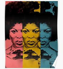 210x230 Afro Woman Drawing Posters Redbubble