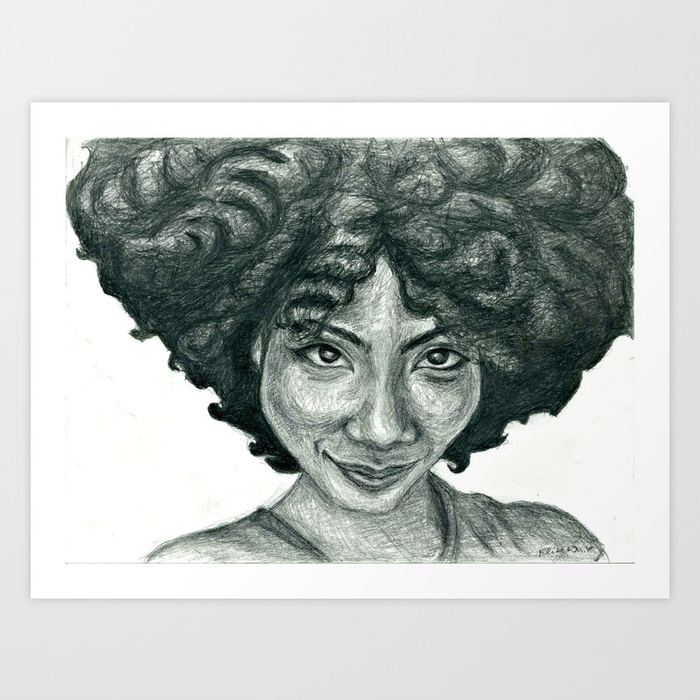 700x700 Natural Hair Portrait