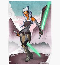 210x230 Ahsoka Tano Drawing Posters Redbubble