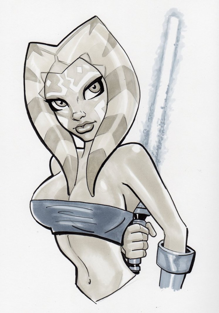 747x1069 Ahsoka Tano By Patrickfinch