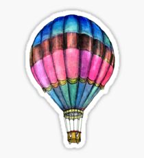 210x230 Hot Air Balloon Drawing Stickers Redbubble
