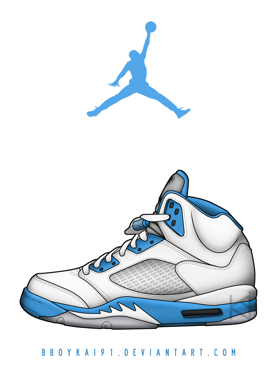 Air Jordans Drawing at GetDrawings | Free download