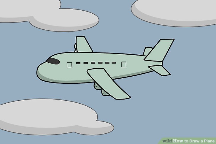 Airplane Cartoon Drawing at GetDrawings.com | Free for personal use