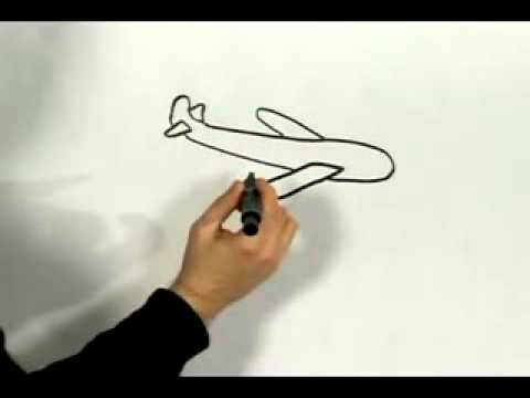 480x360 Easy Cartoon Drawing How To Draw A Cartoon Airplane