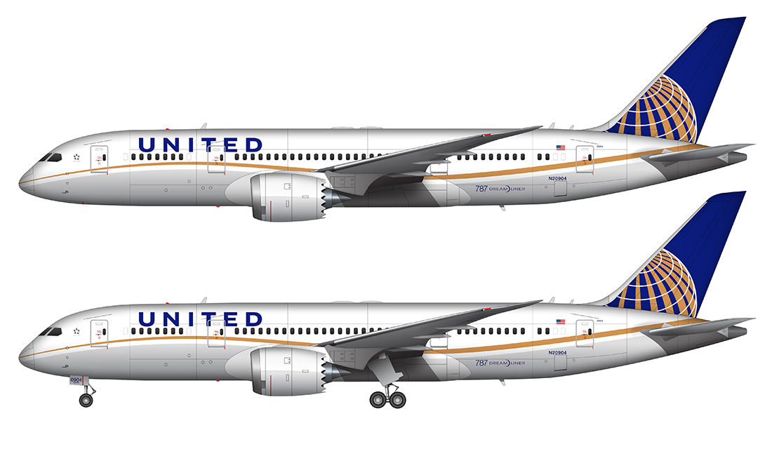 1100x660 Drawn Airplane Airline