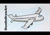 200x140 Simple Airplane Cartoon Drawing Drawing A Cartoon Airplane