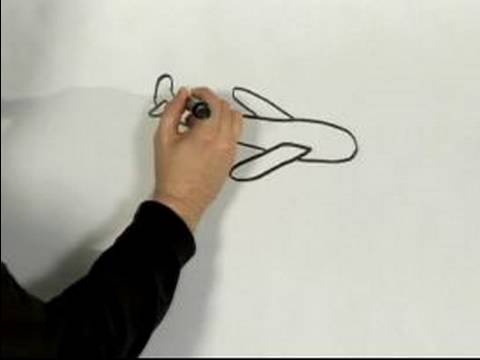 480x360 Easy Cartoon Drawing How To Draw A Cartoon Airplane