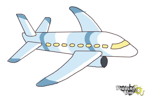 600x400 How To Draw A Simple Airplane